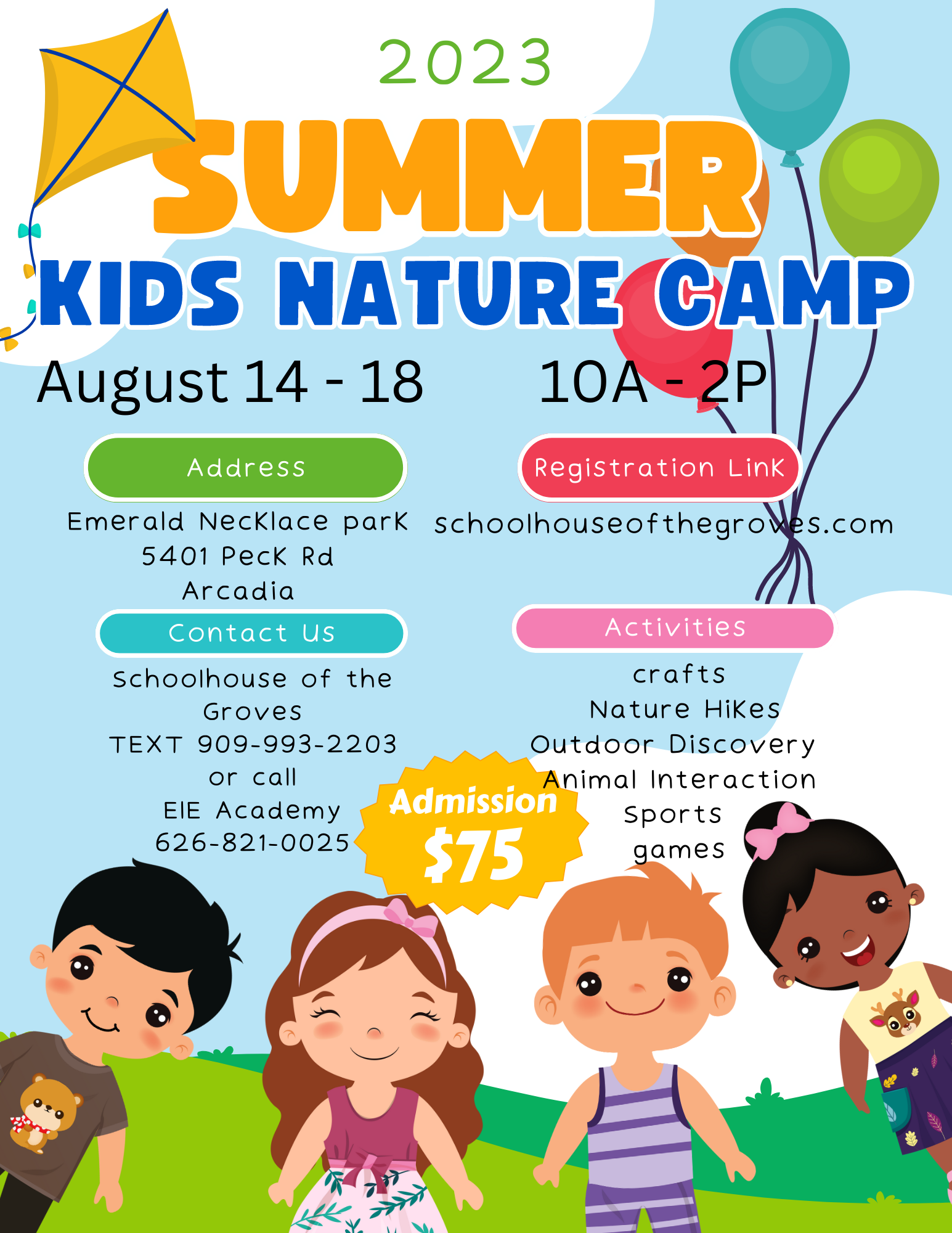 SUMMER CAMP 2023 | Excellence In Education Homeschooling